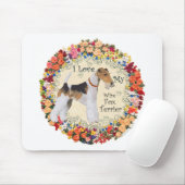 Wire Fox Terrier Liebe Mousepad (Mit Mouse)