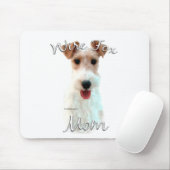 Wire Fox Terrier Mama 2 Mousepad (Mit Mouse)