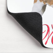 Wire Fox Terrier Muttertag Mousepad (Ecke)