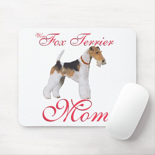 Wire Fox Terrier Muttertag Mousepad (Mit Mouse)
