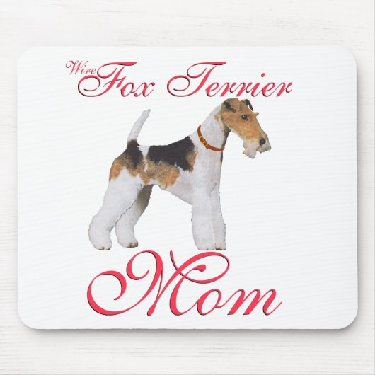 Wire Fox Terrier Muttertag Mousepad (Vorne)