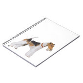 Wire Fox Terrier Notebook Notizblock (Linke Seite)