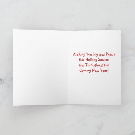 Wire Fox Terrier Open Geschenke Weihnachten (Innenseite)