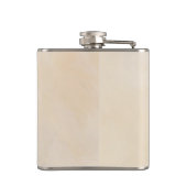 Wire Fox Terrier Painting - Niedliche Original Dog Flachmann (Rückseite)