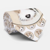 Wire Fox Terrier Painting - Niedliche Original Dog Krawatte (Gerollt)