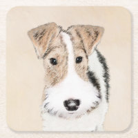 Wire Fox Terrier Painting - Niedliche Original Dog