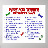 WIRE FOX TERRIER PL2 POSTER (Vorne)