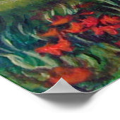 Wire Fox Terrier Print Poster (Ecke)