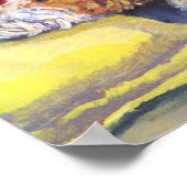 Wire Fox Terrier Print Poster (Ecke)