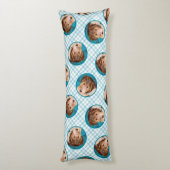 Wire Fox Terrier Puppy Malerei Tricolor Dog Art Seitenschläferkissen (Rückseite (Vertikal))