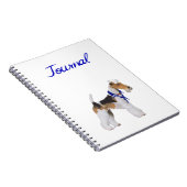 Wire Fox Terrier Sailor Notebook Notizblock (Rechte Seite)
