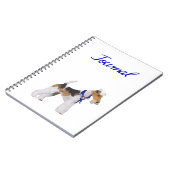Wire Fox Terrier Sailor Notebook Notizblock (Linke Seite)