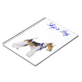 Wire Fox Terrier Sailor Notebook Notizblock (Linke Seite)