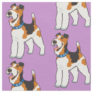 Wire Fox Terrier Stoff
