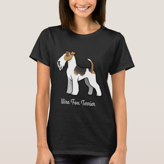 Wire Fox Terrier T-Shirt (Vorderseite)