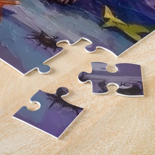 Wire Fox Terrier Trick-or-Treating Halloween Puzzle (Seite)