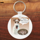Wire Fox Terrier Türkei Schlüsselanhänger (Vorderseite)