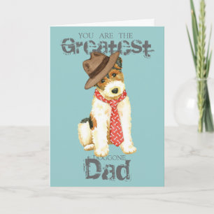 Wire Fox Terrier Vater Karte