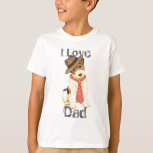 Wire Fox Terrier Vater T-Shirt