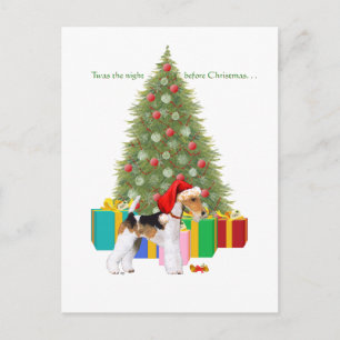 Wire Fox Terrier Weihnachten