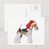Wire Fox Terrier Weihnachten (Vorne/Hinten)