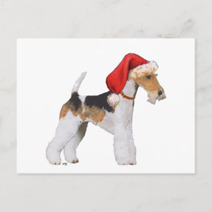 Wire Fox Terrier Weihnachten