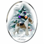 Wire Fox Terrier Weihnachtsgeschenke Ornament Fotoskulptur Ornament<br><div class="desc">Wunderschöne Wire Fox Terrier Weihnachtskunst,  eine große Auswahl an Urlaubsprodukten. Große Weihnachtsgeschenke für Fuchs Terrier Liebhaber. Qualitätsprodukte</div>