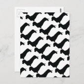 Wire Hair Dackel Postkarte (Vorne/Hinten)