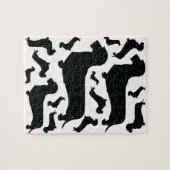 Wire Hair Dackel Puzzle (Horizontal)