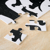 Wire Hair Dackel Puzzle (Seite)