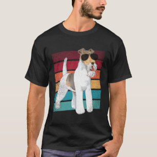 Wire Hair Fox Terrier Dog Funny Mama Vater Kleidun T-Shirt