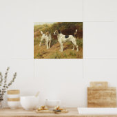 Wire Haired Terriers von Thomas Blinks Poster (Küche)
