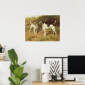 Wire Haired Terriers von Thomas Blinks Poster (Heimbüro)