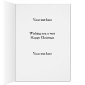 Wire haired Vizsla 'Cheese Tax' Christmas card (Innen (Rechts))