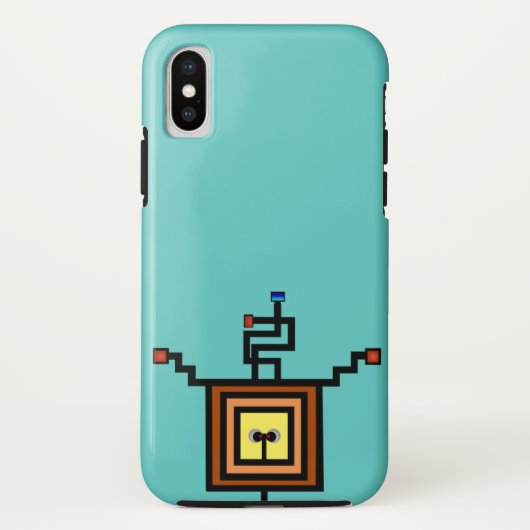 Wired Apple iPhone X, Tough Phone Case (Rückseite)