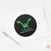 Wired Black Sticker (Umschlag)
