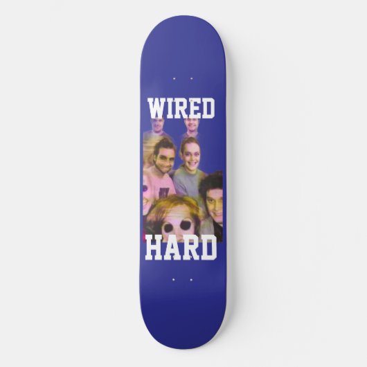 WIRED Decks 01 Skateboard (Vorderseite)