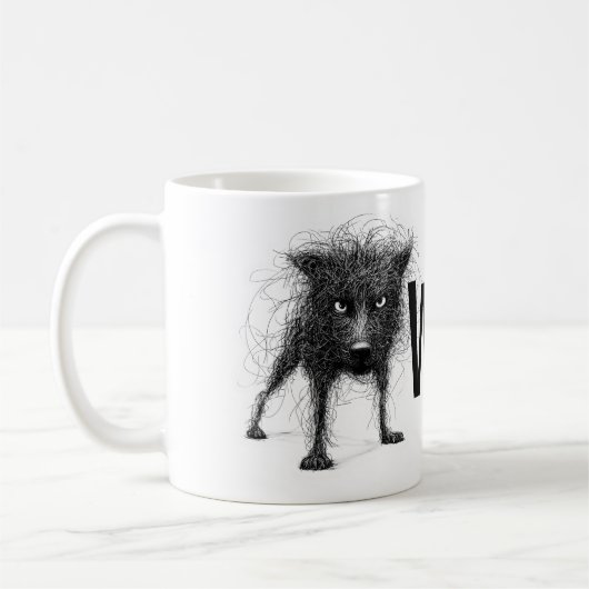 Wired Dog Kaffeetasse (Links)