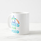 Wired For Speed Kaffeetasse (Vorderseite Links)