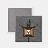 Wired Kitchen Magnet (Vorderseite/Rückseite)