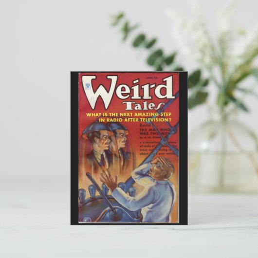 Wired Tales_Pulp Art Postkarte (Stehend Vorderseite)