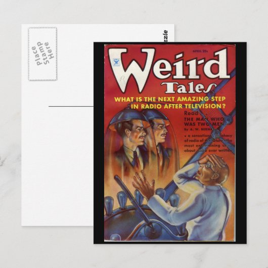 Wired Tales_Pulp Art Postkarte (Vorne/Hinten)