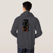 Wired Venom: Basic Men Hoodie Design (Schwarz voll)