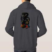 Wired Venom: Basic Men Hoodie Design (Rückseite)