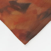 Wirefox Terrier im Herbst Leaves Fall Inspiriert Fleecedecke (Ecke)