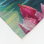 Wirefox Terrier on a Paddle: Ein Landschaftliches  Fleecedecke (Ecke)