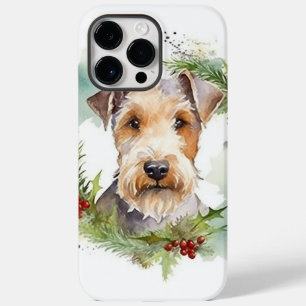 Wirefox Terrier Weihnachtsfeiertag Case-Mate iPhone 14 Pro Max Hülle