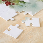 Wirefox Terrier Weihnachtsfeiertag Puzzle (Seite)