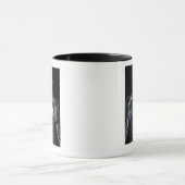 Wireframe der Blutgefäße im oberen Körper Tasse (Zentrum)