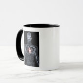 Wireframe der Blutgefäße im oberen Körper Tasse (Vorderseite Links)